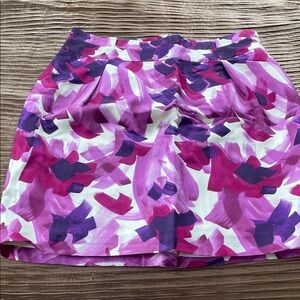 Banana Republic Women’s Purple Brushstroke Print Skirt